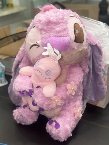 Peluche pupazzo jumbo rosa - pupazzo, 22"