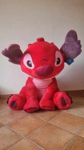 Peluche stitch rosso gigante - stitch,